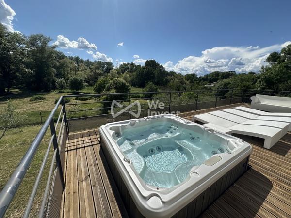 Domaine de charme en Cévennes avec gîtes et spa panoramique