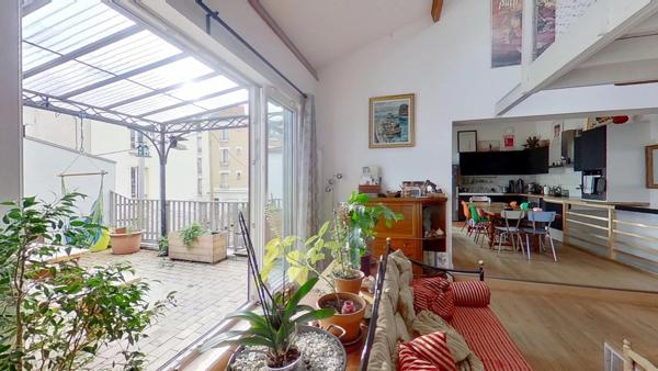 Ensemble immobilier en monopropriété aux portes de Paris – Deux logements indépendants – Quartier des Coutures