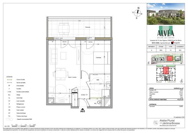 Programme neuf Evian-Les-Bains du T2 au T4