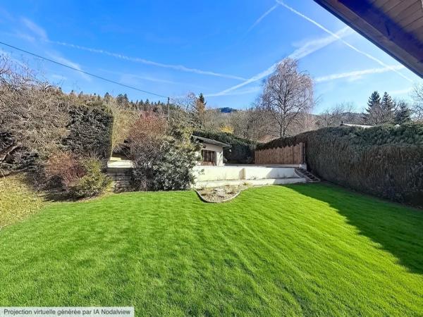 Maison à vendre 7 pièces de 165 m² habitables (215 m2 utiles) + 179 m² de sous-sol, terrain d'env. 2000 m² à LUCINGES (74)