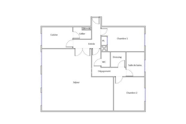 34000 - MONTPELLIER – Antigone – Appartement - Cave – Ascenseur