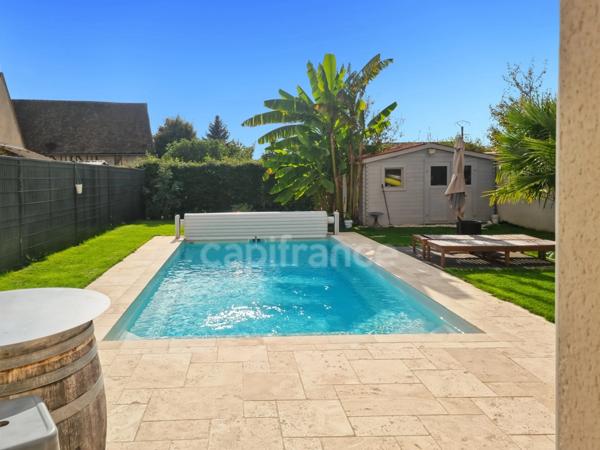 Maison neuve plain-pied à vendre avec piscine