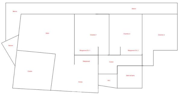 Appartement 90 m² à Pau 64000