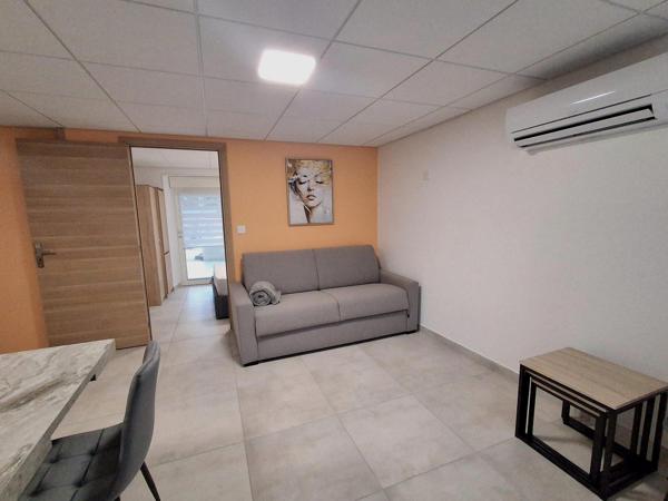 Beau T2 meublé avec terrasse et jardin