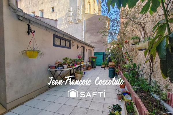 Maison de ville 3 chambres avec cour extérieure