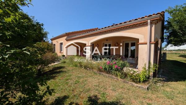 Maison plain-pied avec garage indépendant