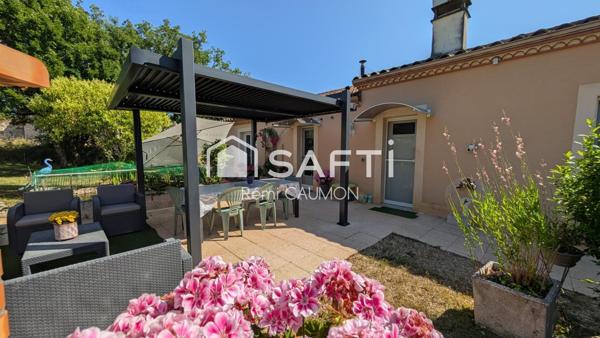 Maison plain-pied avec garage indépendant