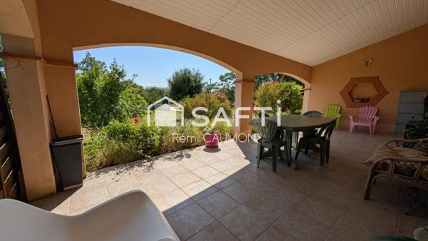 Maison plain-pied avec garage indépendant