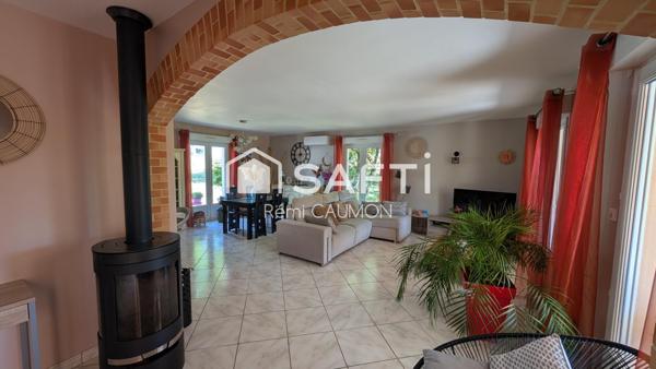 Maison plain-pied avec garage indépendant