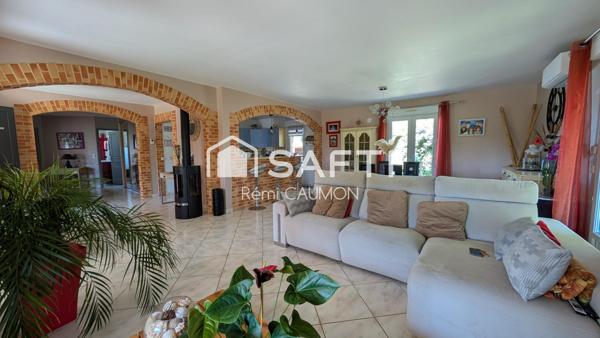 Maison plain-pied avec garage indépendant