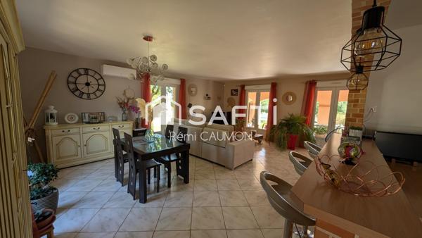 Maison plain-pied avec garage indépendant