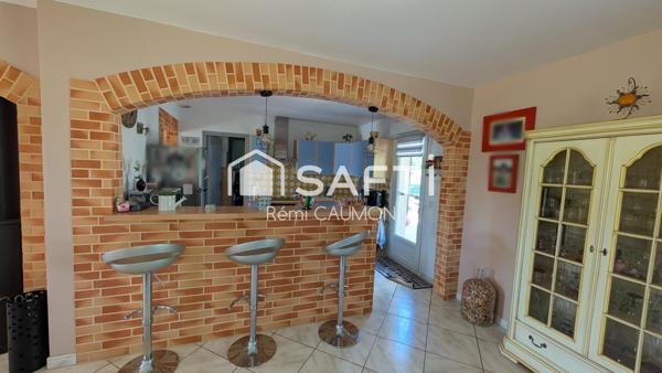 Maison plain-pied avec garage indépendant