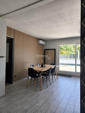 Maison contemporaine et économe avec studio indépendant.