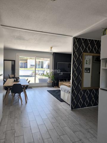 Maison contemporaine et économe avec studio indépendant.