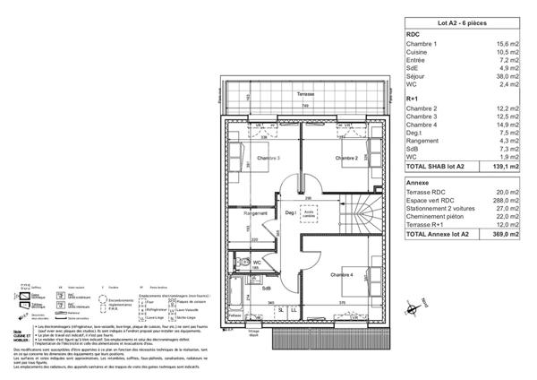 Maison Saulx Les Chartreux 6 pièce(s) 139m2