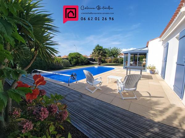 Maison Sion sur l'Océan 5 pièces 111 m2, véranda et piscine