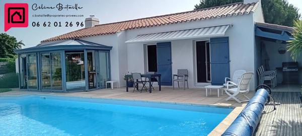 Maison Sion sur l'Océan 5 pièces 111 m2, véranda et piscine