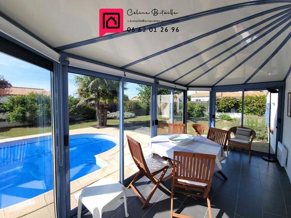 Maison Sion sur l'Océan 5 pièces 111 m2, véranda et piscine