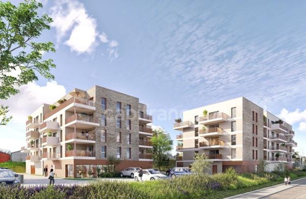 Dpt Finistère (29), à vendre CROZON, appartement T4 situé au dernier de 87,33 m² habitable - Terrasse - Parking - Garage.