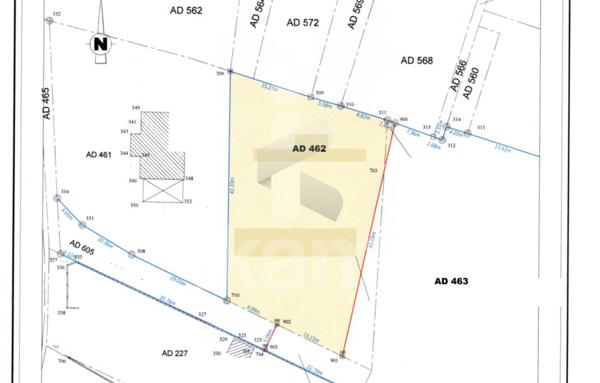 Terrain à Batir de 1 200 m²