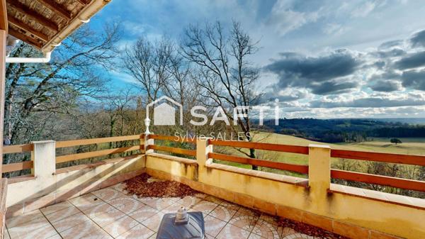 Deux habitations, vue panoramique, calme absolu