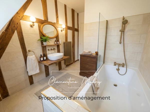 Propriété de caractère a vendre – 160 M² habitable – Dépendances – Terrain arboré de 2 200m2 VILLIERS SUR LOIR (41)