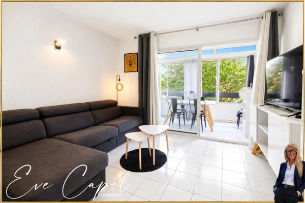 Appartement à vendre 2 pièces LE CAP D'AGDE (34), appartement avec 1 chambre, loggia fermée, avec parking privatif, ascenseur et piscine