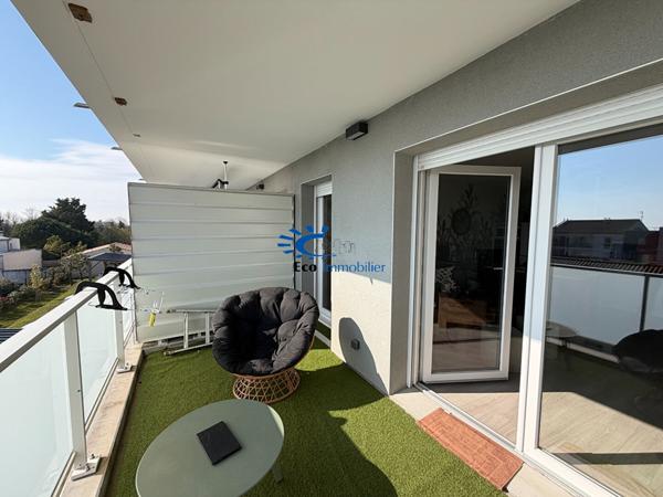 APPARTEMENT 2 CHAMBRES AVEC TERRASSE ET BALCON ASCENSEUR  Aytre