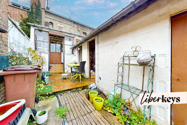 Maison amiénoise 3 chambres, à rafraichir, bien placée