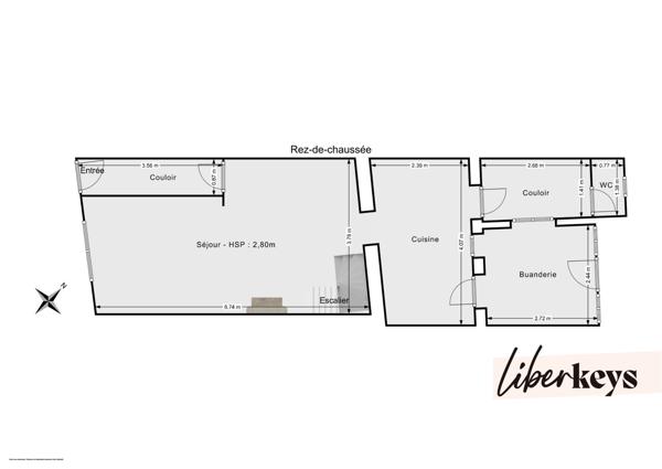 Maison amiénoise 3 chambres, à rafraichir, bien placée