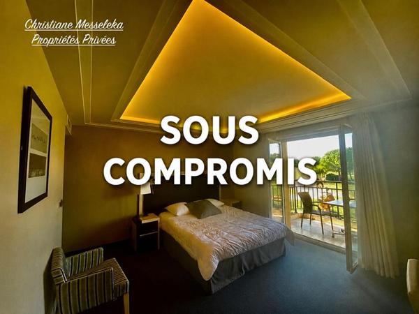 Grand Studio Sans bail commercial  avec terrasse vue GOLF