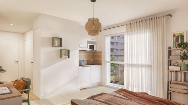 Appartement T1 ACADEMY Saint-Martin Rennes | Lamotte