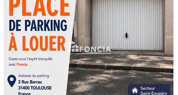 Location Parking 11 m² - Toulouse 31400