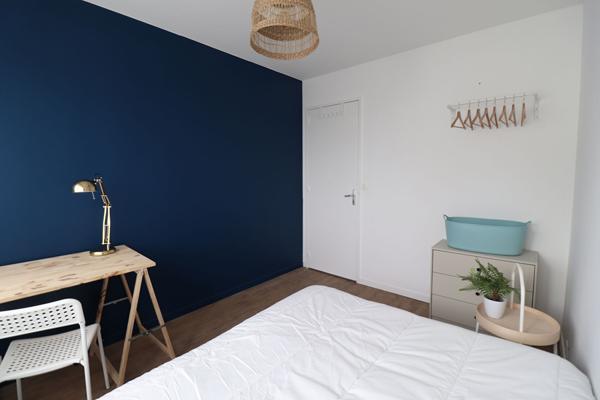 Chambre meublée en colocation Hérouville Saint Clair