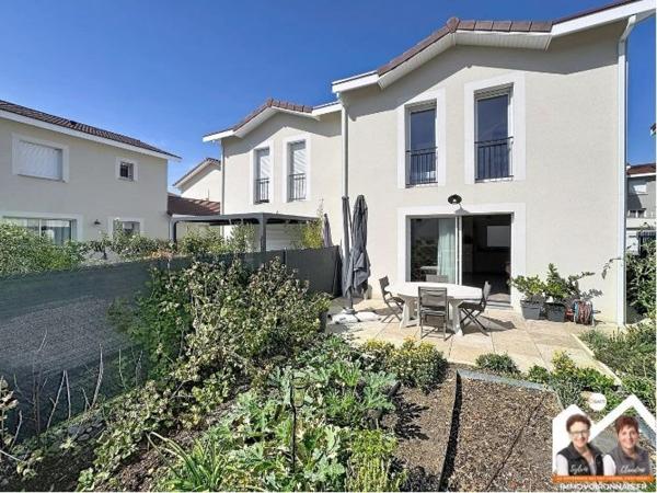 Voiron Criel-Champfeuillet, maison avec jardin, place de parking privative et vue montagnes