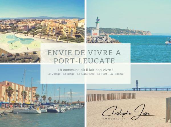 T2 vue mer avec loggia, accès direct plage et parking privé