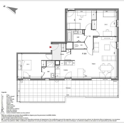 Appartement à vendre 4 pièces 90 m² Voreppe