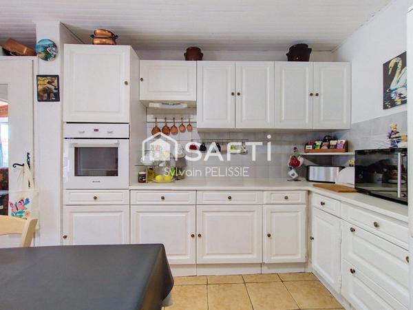 Maison de village familiale T6 - 4 ch + Potentiel - Pompe à chaleur