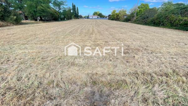 A Nègrepelisse terrain constructibles de 3 810 m²