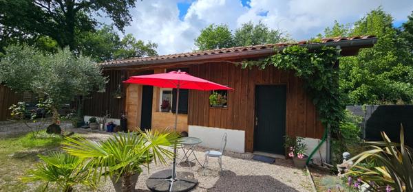 AIRIAL AVEC 2 MAISONS D'HABITATION DONT UNE AUTHENTIQUE LANDAISE - PROCHE de LEON - CADRE BUCOLIQUE