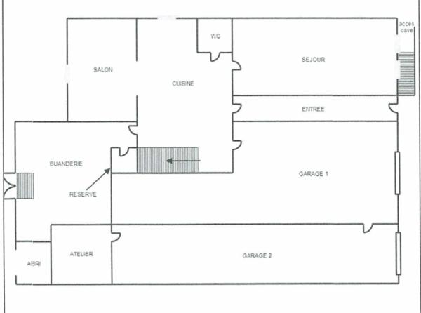 Maison de caractère T7 de 174m2 + grange à Desandans