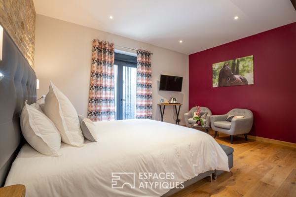 Maison ancienne rénovée avec vue sur les vignes