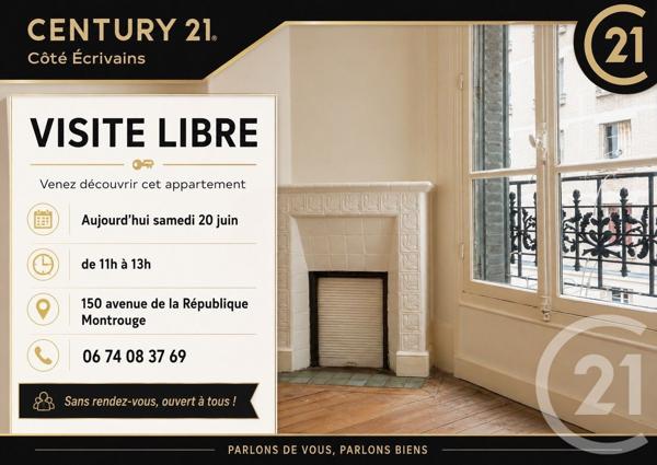 Appartement F2 à vendre  2 pièces - 36,30 m 2   PARIS  - 75013