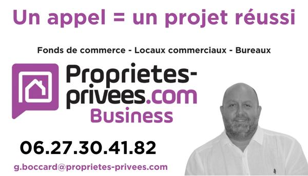 69740 GENAS - Murs commerciaux 580 m², Terrain 1.281 m²
