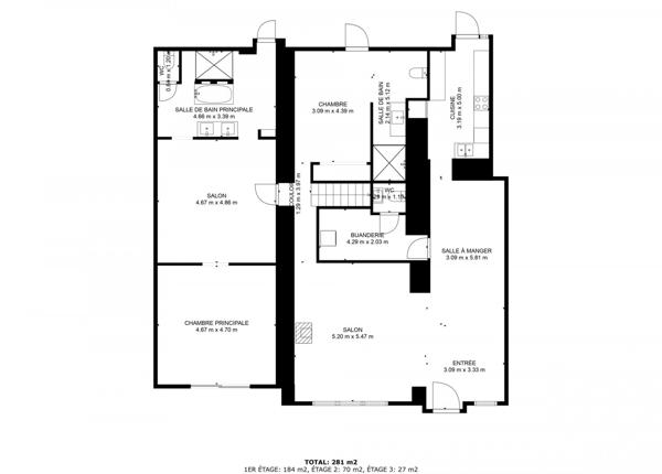 Mas 14 pièces de 430 m² à Rognonas (13870)