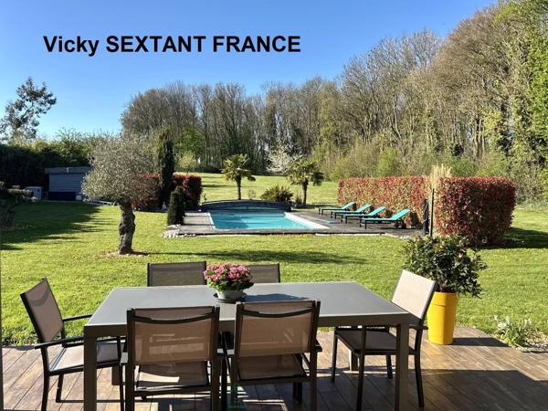 Propriété d'exception avec piscine.