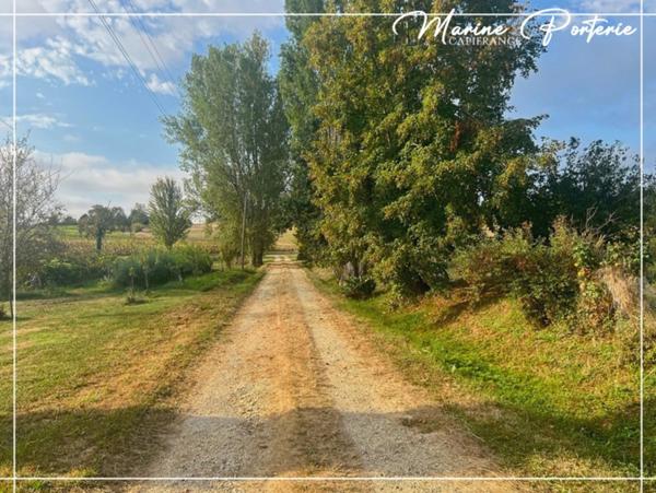 Dpt Gers (32), à vendre CASTERA VERDUZAN JEGUN maison P4 de 200 m² - Terrain de 4 319,00 m²