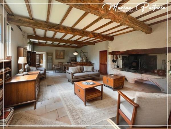 Dpt Gers (32), à vendre CASTERA VERDUZAN JEGUN maison P4 de 200 m² - Terrain de 4 319,00 m²