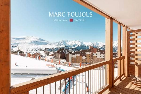 Penthouse 2 Chambres + mezzanine à l’Alpe d’Huez – Vue Panoramique et Services Haut de Gamme.