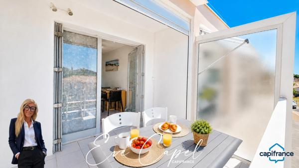 Appartement à vendre 1 pièces BALARUC LES BAINS (34), STUDIO Climatisé avec Terrasse, au Calme et sans vis-à-vis